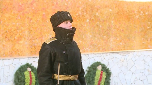 Волгоградская рота Почетного караула отмечает 58 день рождения