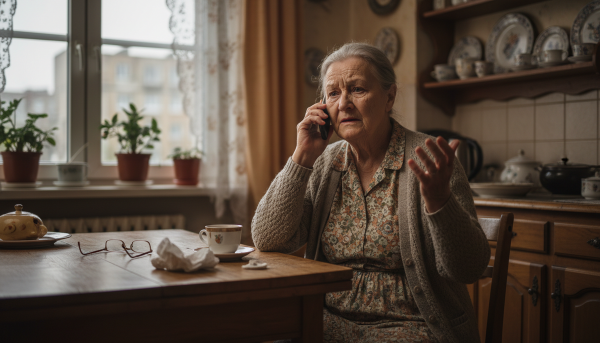 Как пенсионерка стала жертвой мошенников: история о скорбной иронии