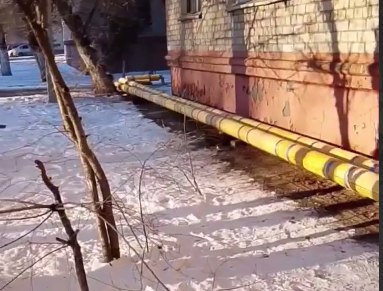 Теплотрассу в Тракторозаводском районе Волгограда одели в «скорлупу»