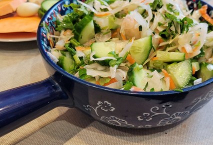 Как создать вкусный салат с квашеной капустой