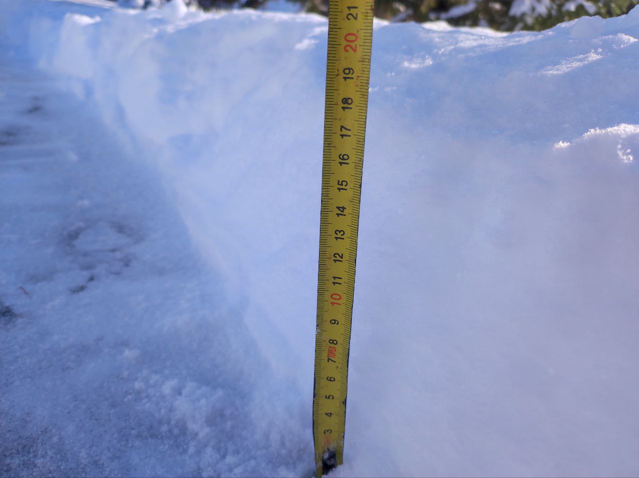 Высота сугробов в Волгоградской области достигает 12 см, отмечает сервис «Яндекс Погода»