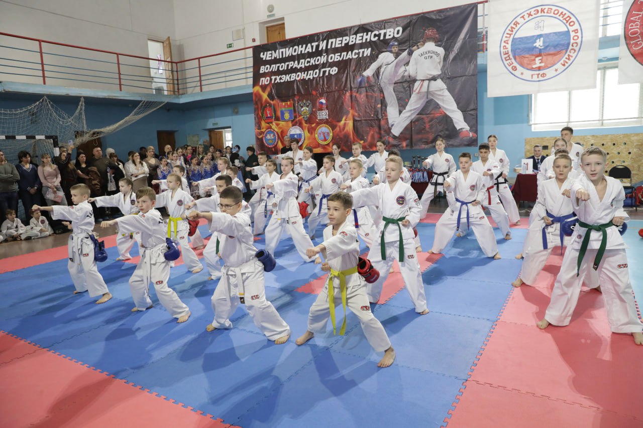 В Волгограде прошли первые календарные соревнования года по тхэквондо Глобальной федерации тхэквондо (ГТФ)