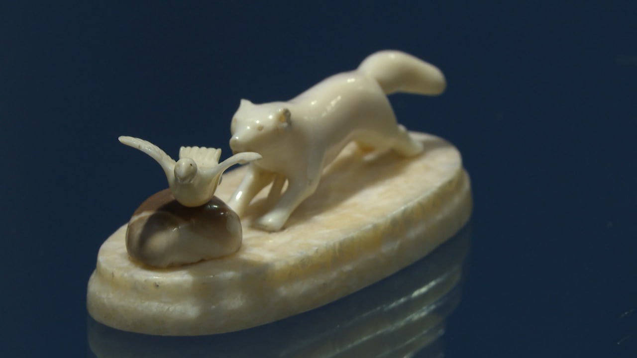 Более 30 произведений из клыка моржа и бивня мамонта представили на выставке в Волгограде Более 30 произведений из клыка моржа и бивня мамонта представили на выставке в Волгограде