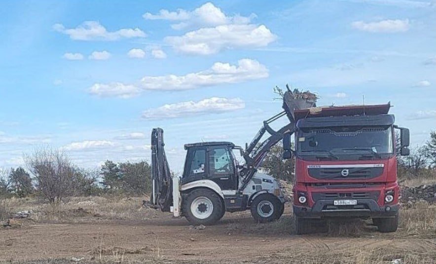 В Волгограде оштрафованные на 40 тысяч чиновники убрали свалку на Лысой горе