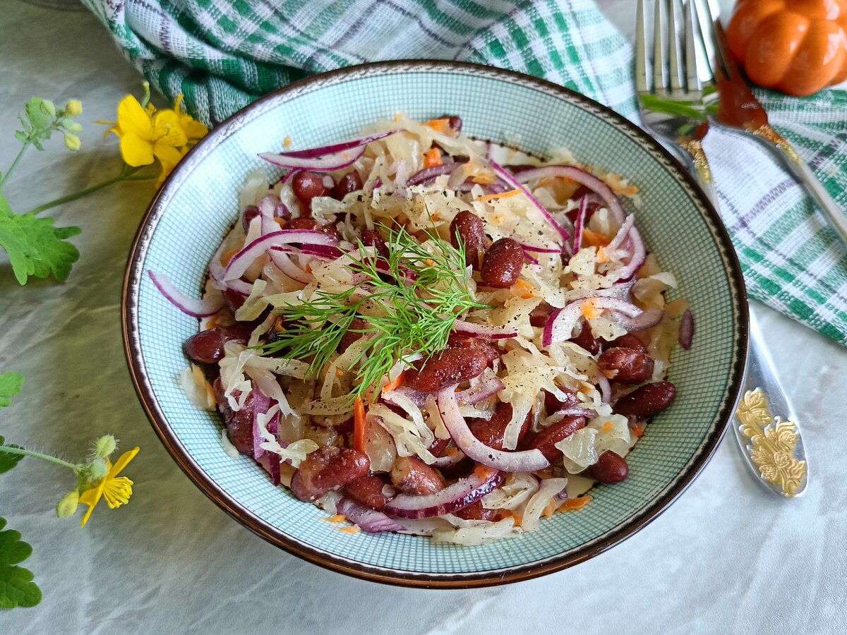Удивительный салат, готовящийся всего за 10 минут!