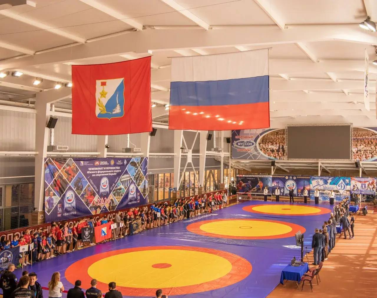 Михаил Развожаев: В Севастополе стартовали первенство и чемпионат Южного федерального округа по спортивной борьбе Михаил Развожаев: В Севастополе стартовали первенство и чемпионат Южного федерального округа по спортивной борьбе