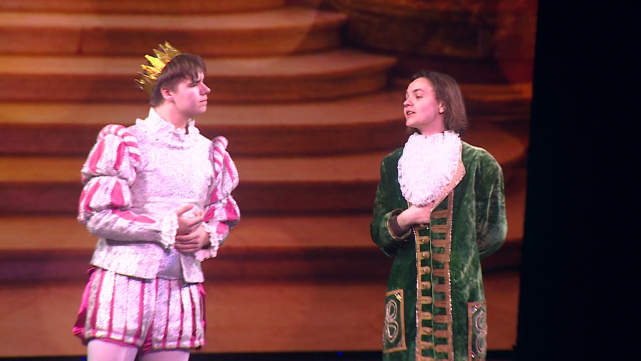 Воспитанники школьного театра «Созвездие» впервые выступили на большой сцене ТЮЗа в Волгограде Воспитанники школьного театра «Созвездие» впервые выступили на большой сцене ТЮЗа в Волгограде