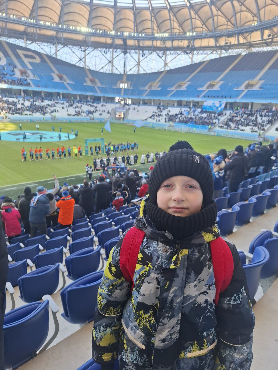 Исполнение мечты юного футболиста! Исполнение мечты юного футболиста!