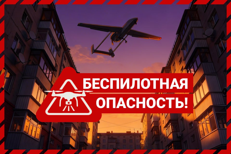 Беспилотную опасность объявили в Волгоградской области с 23:34 12 марта, сообщает приложение МЧС России
