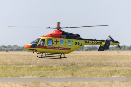 Волгоградские врачи на вертолете спасли мальчика с химическим ожогом пищевода