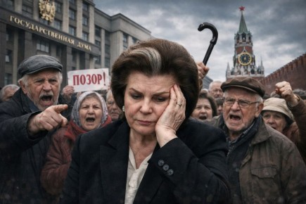 Общество требует лишить званий Терешкову после ее высказываний о пенсиях