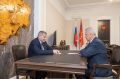 Глава Волгоградской области Андрей Бочаров провел рабочую встречу с председателем губернаторского совета по развитию промышленности и ТЭК Сергеем Четвериковым