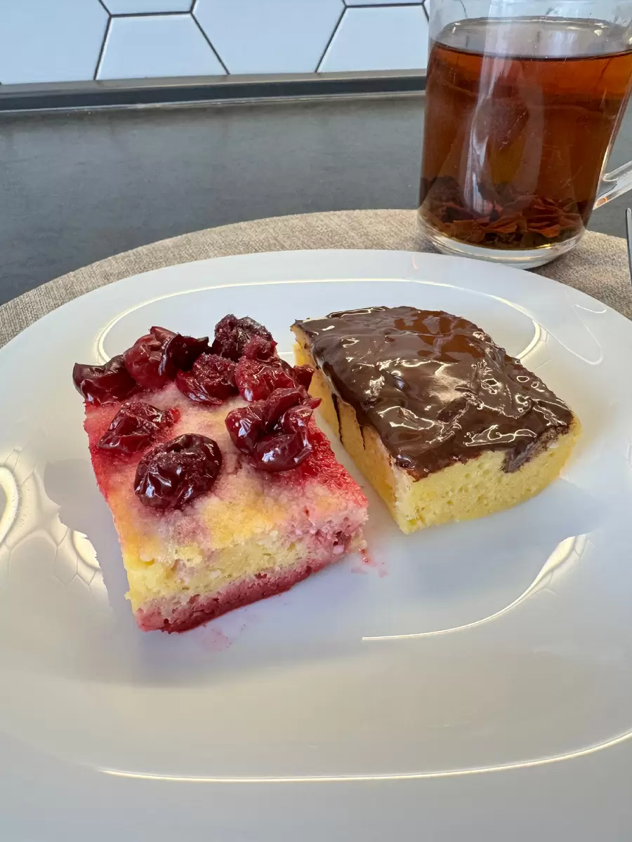 Легкость на десерт: белковое пирожное за 10 минут