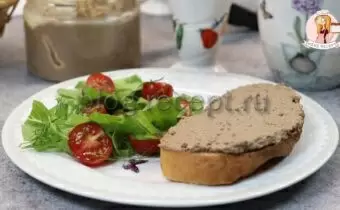Паштет из куриной печени: вкусный и полезный рецепт без масла и сливок