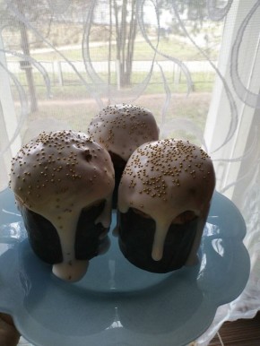 Воздушные куличи: рецепт из сердца семьи