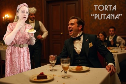 ����������� ����� � ��������: ��� �������� La Torta Putana?