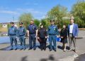 На стадионе спортивной школы города Михайловка прошли соревнования по пожарно-прикладному спорту среду учащихся общеобразовательных учреждений