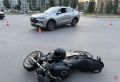 Кроссовер сбил мотоциклиста в Волжском