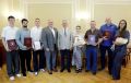 Председатель Волгоградской городской Думы Владлен Колесников вручил Почётные грамоты и Благодарности тренерам Волгоградской Академии баскетбола «Титан» Центра поддержки и развития спорта «Движение Вверх» – людям, кто каждый...