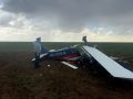 Уголовное дело возбудили по факту падения сверхлегкого самолета в Чернышковском районе