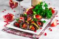Вкусная закуска: баклажаны с помидорами и чесноком, которая украсит любой стол