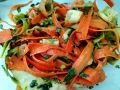 Салат из моркови и кабачка с азиатской заправкой