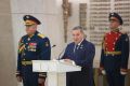 Губернатор Герой России Андрей Бочаров и врио командующего войсками Южного военного округа генерал-лейтенант Владимир Кочетков вручили награды военнослужащим и воинским частям ЮВО