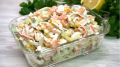 Три быстрых салата с крабовыми палочками