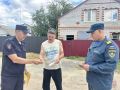 Волгоградские полицейские совместно с представителями МЧС провели межведомственный противопожарный рейд
