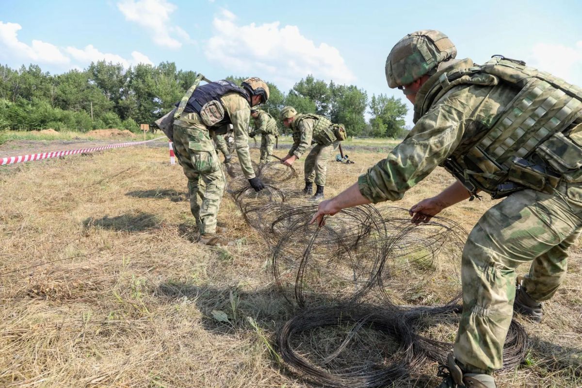 В Ростовской области определились лучшие группы разминирования Южного ордена Жукова округа войск национальной гвардии В Ростовской области определились лучшие группы разминирования Южного ордена Жукова округа войск национальной гвардии
