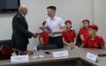 Председателю Совета ветеранов Центрального района Александру Яковлевичу Иванюку исполнилось 75 лет