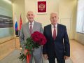 Александр Блошкин поздравил с 75-летием Заслуженного деятеля науки РФ Алексея Бурова