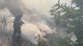 Волгоградские огнеборцы ликвидируют пожар в Дзержинском районе