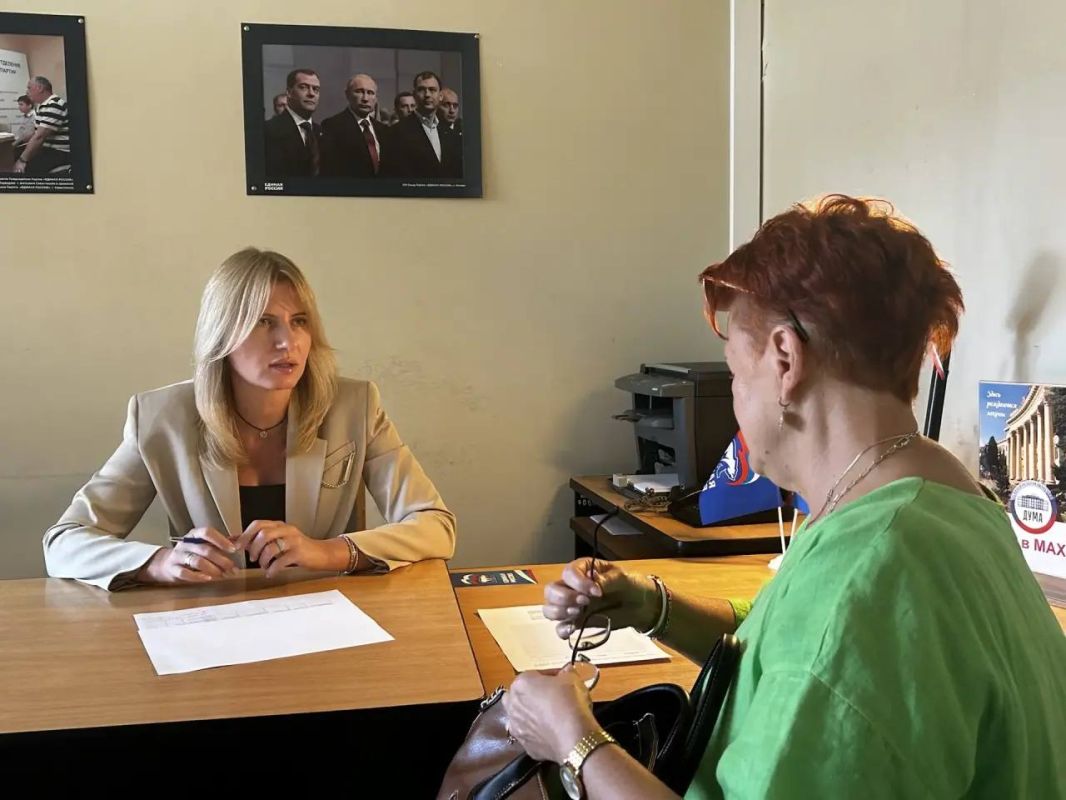 Провела приём граждан в Советском районе Волгограда Провела приём граждан в Советском районе Волгограда
