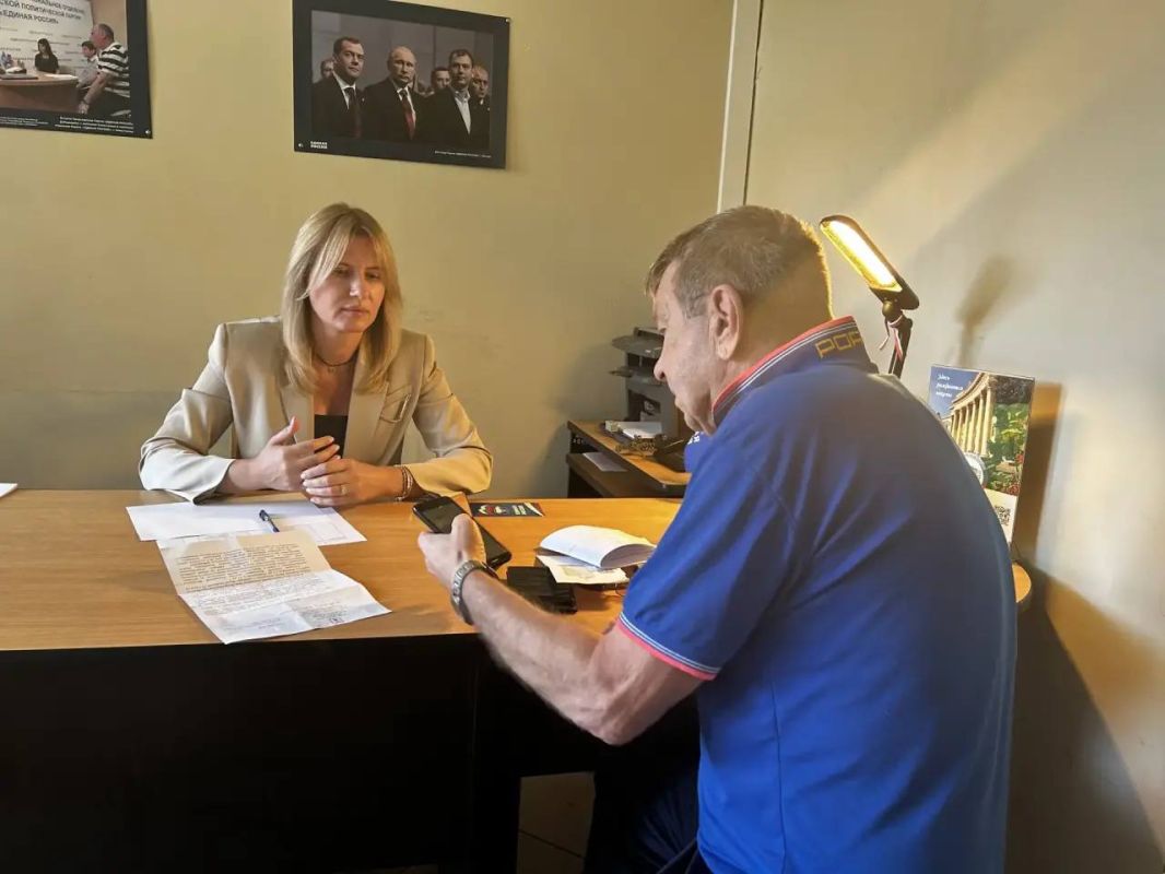 Провела приём граждан в Советском районе Волгограда Провела приём граждан в Советском районе Волгограда