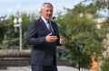Сегодня, 3 сентября 2026 года, волгоградские школьники заступили на Вахту Памяти у Вечного огня