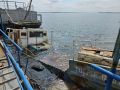 Затопленное судно «Главрыбвода» извлекли из Волги в Волгограде