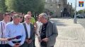 В День города в Волгограде состоялось открытие площади Павших борцов и освящение памятника Александру Невскому