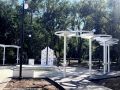 Территорию возле отдела ЗАГС №1 в сквере первостроителей благоустроили в Волжском