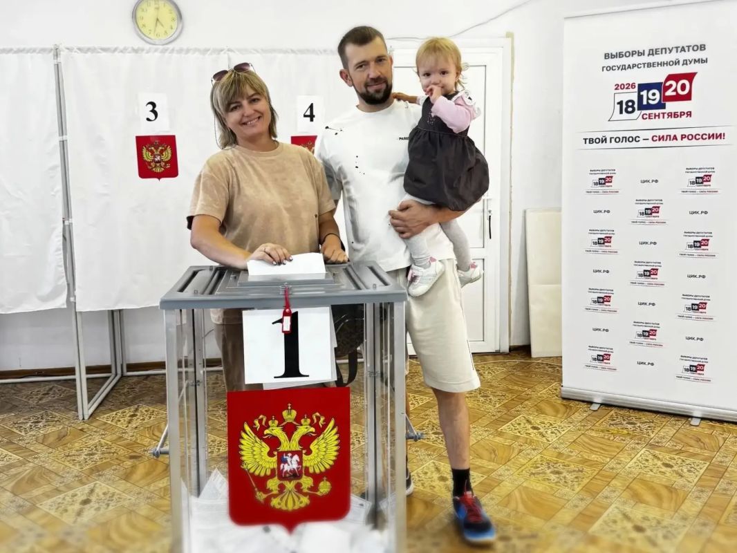 Первый день голосования завершен Первый день голосования завершен
