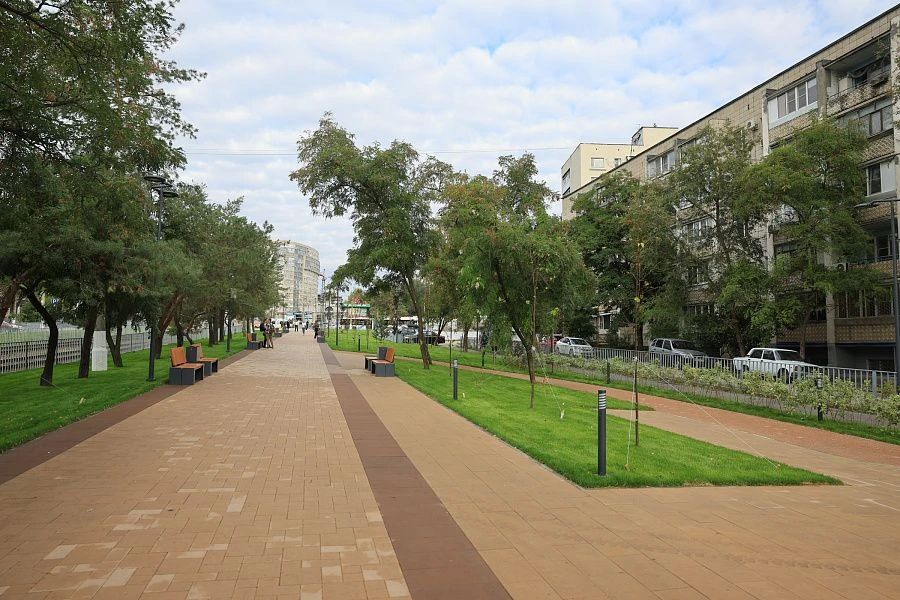 В Волгограде завершили обновление проспекта Металлургов В Волгограде завершили обновление проспекта Металлургов