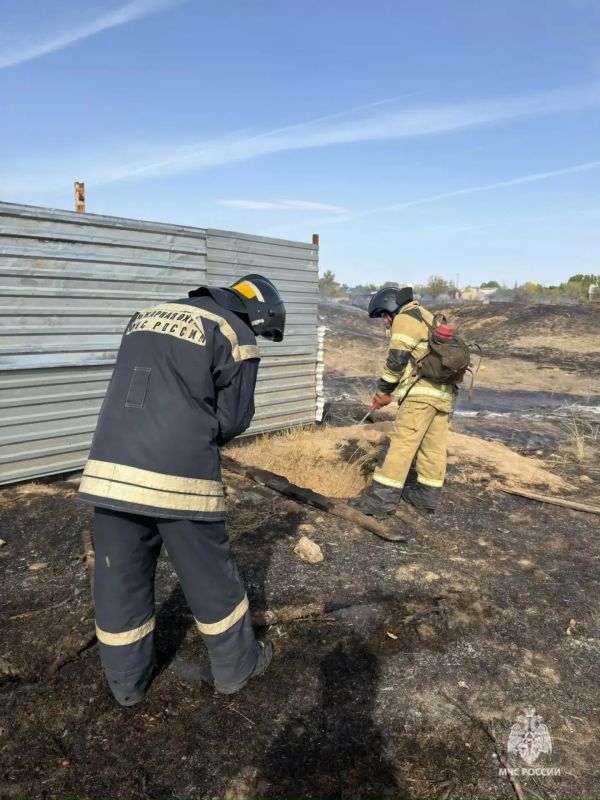 Пожар в Тракторозаводском районе ликвидирован Пожар в Тракторозаводском районе ликвидирован