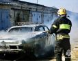 В Краснооктябрьском районе Волгограда огнеборцы потушили автомобиль