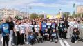 Зарядку перед стартом проводит волжская спортсменка и тренер, мастер спорта по самбо и мастер спорта международного класса по дзюдо, двукратная чемпионка мира, победительница первенств мира и Европы по самбо, руководитель...