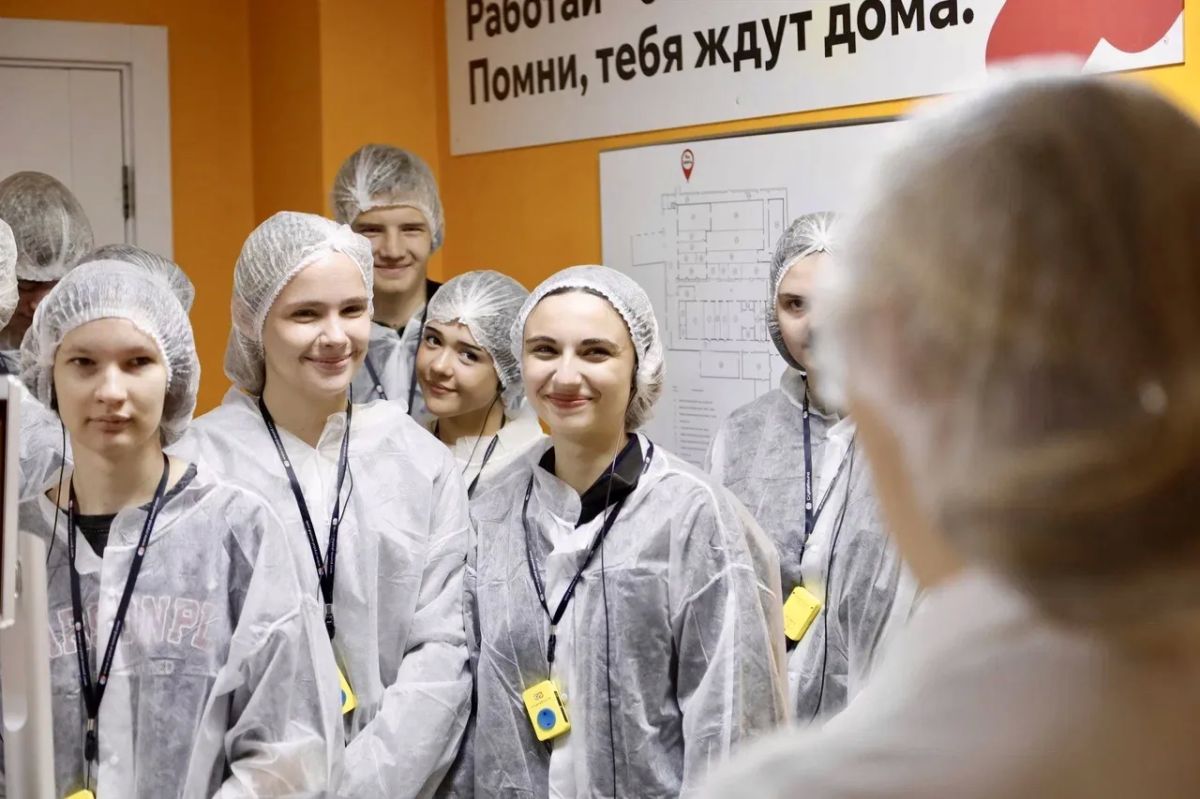 Волгоградские школьники знакомятся с местными производствами Волгоградские школьники знакомятся с местными производствами