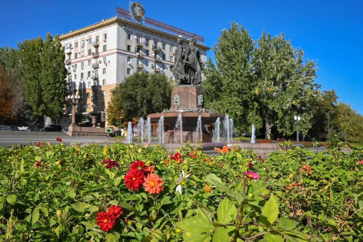 Осень в Волгограде в этом году сотворила настоящее чудо