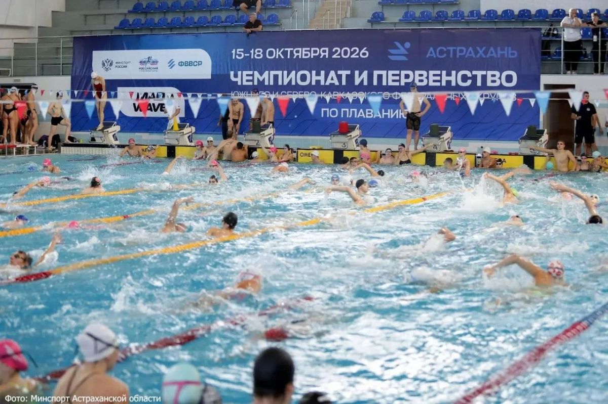 Волгоградские пловцы завоевали 109 медалей на чемпионате и первенстве ЮФО