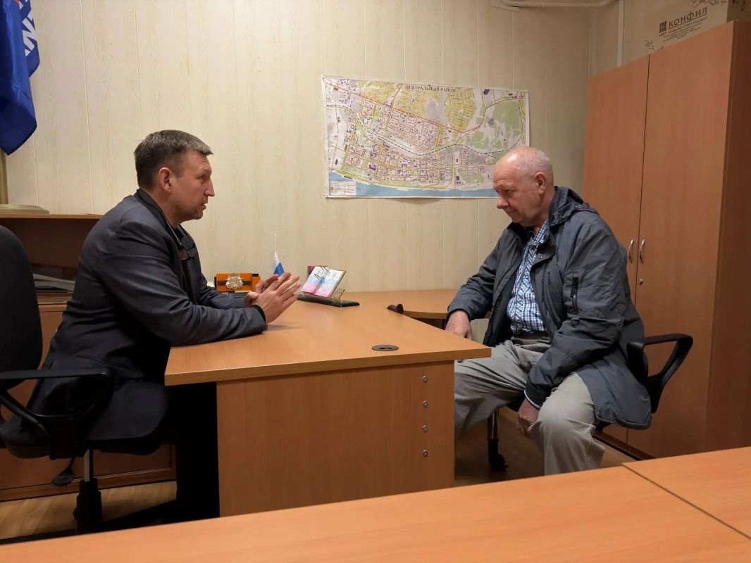 Состоялся прием граждан на округе