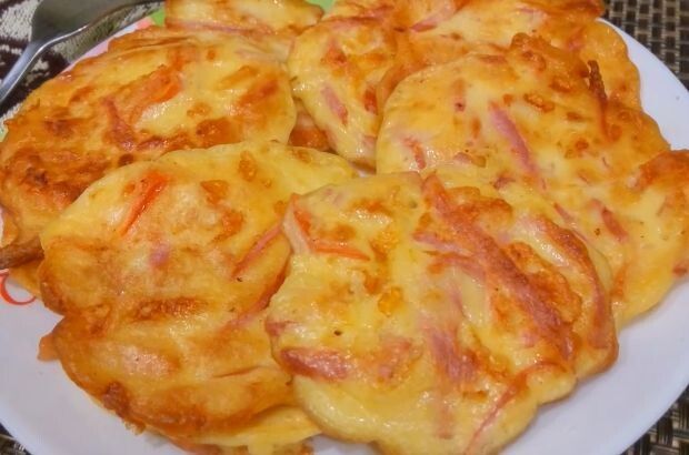 Оладьи с колбасой и сыром: новый взгляд на любимое блюдо
